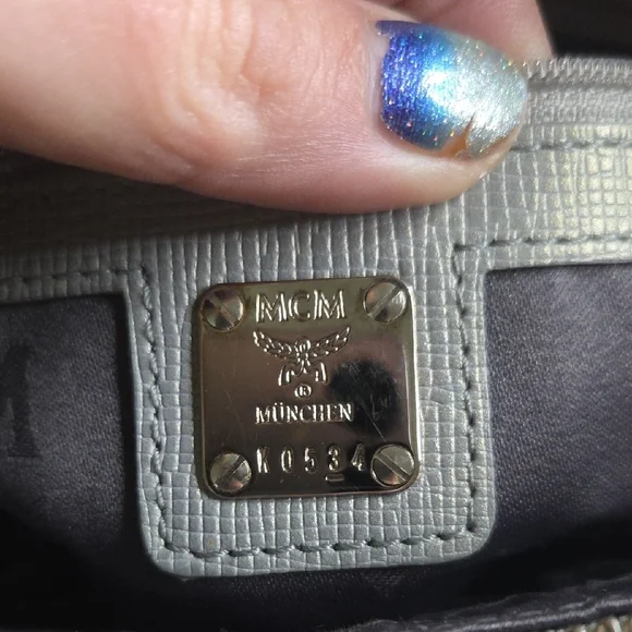 Mcm Grey Tote Bag - Picture 3 of 9